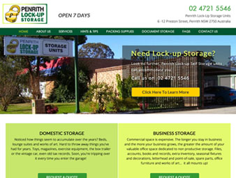 Penrith Lockup Storage